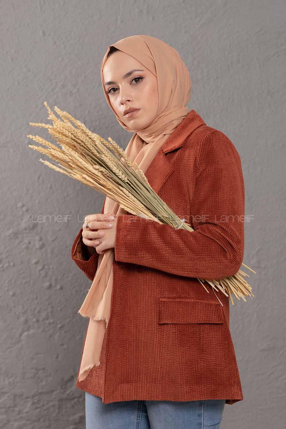 Modalamelif Yavru Ağzı   Pamuk Vual Şal