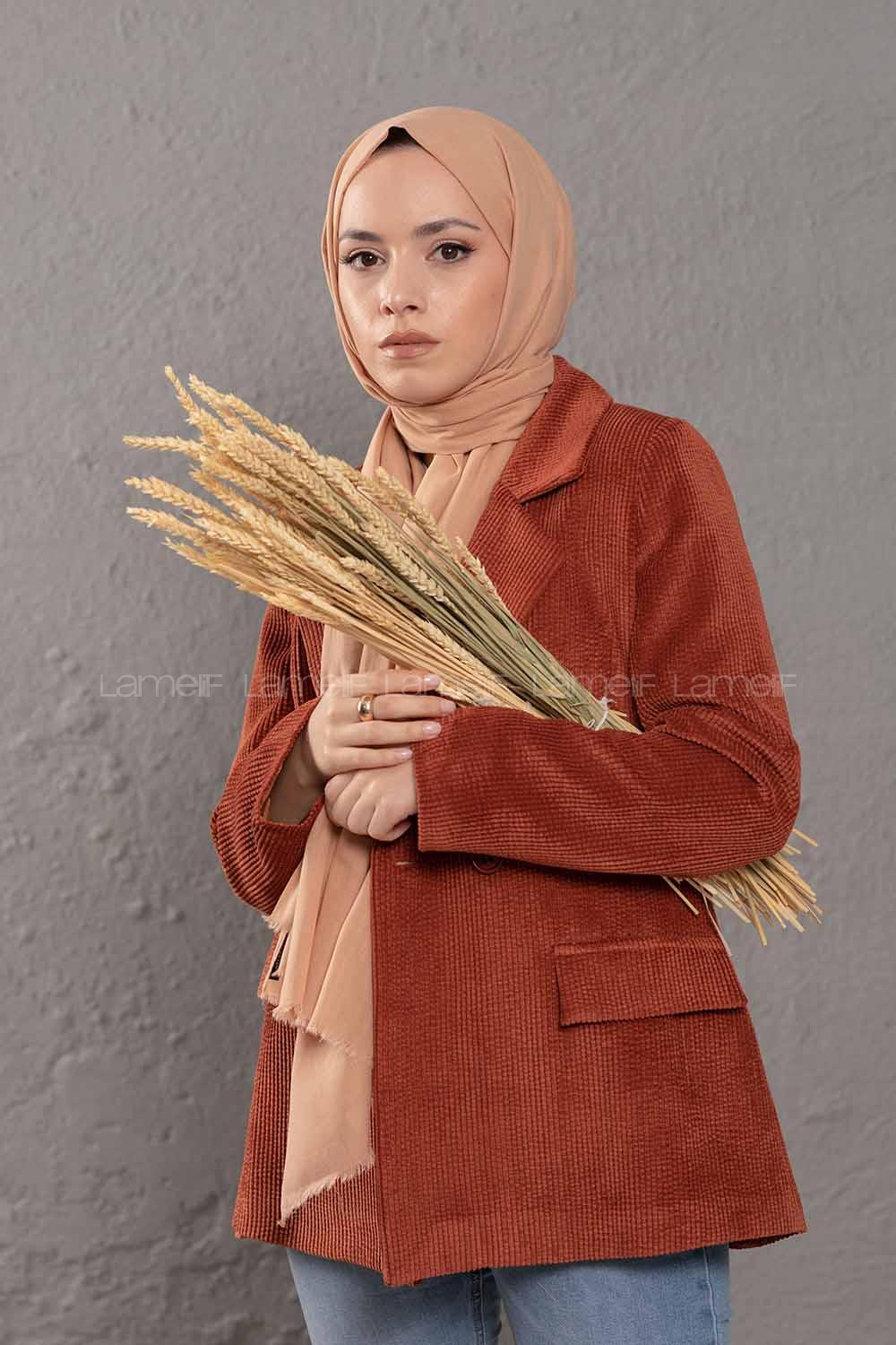 Modalamelif Yavru Ağzı   Pamuk Vual Şal