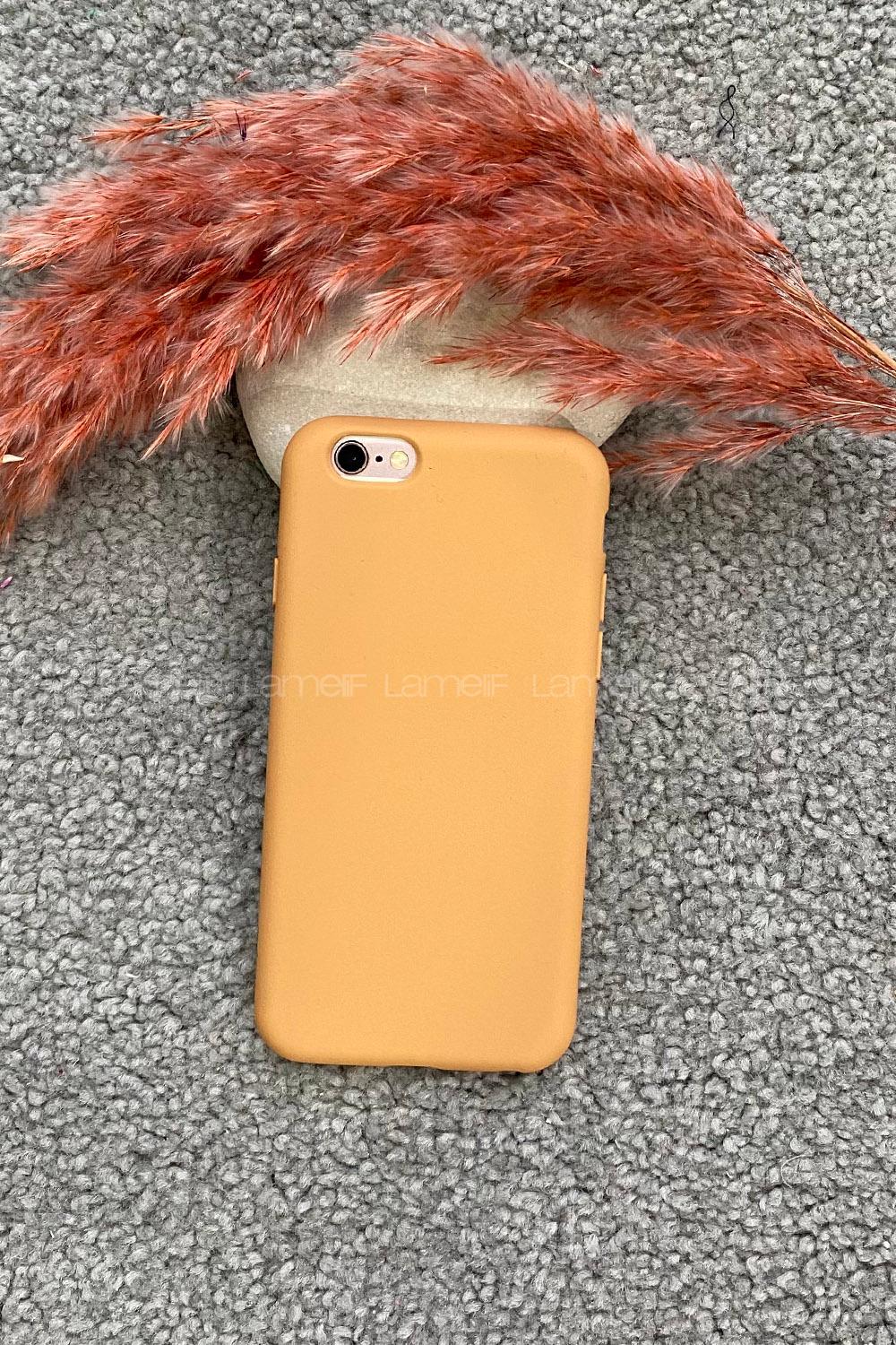 Modalameliff Iphone 6 Karamel Silikon Kılıf
