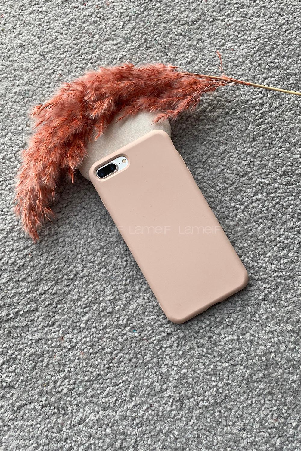 Modalamelif Iphone 7/8 Plus Nano Silikon Telefon Kılıfı Pudra