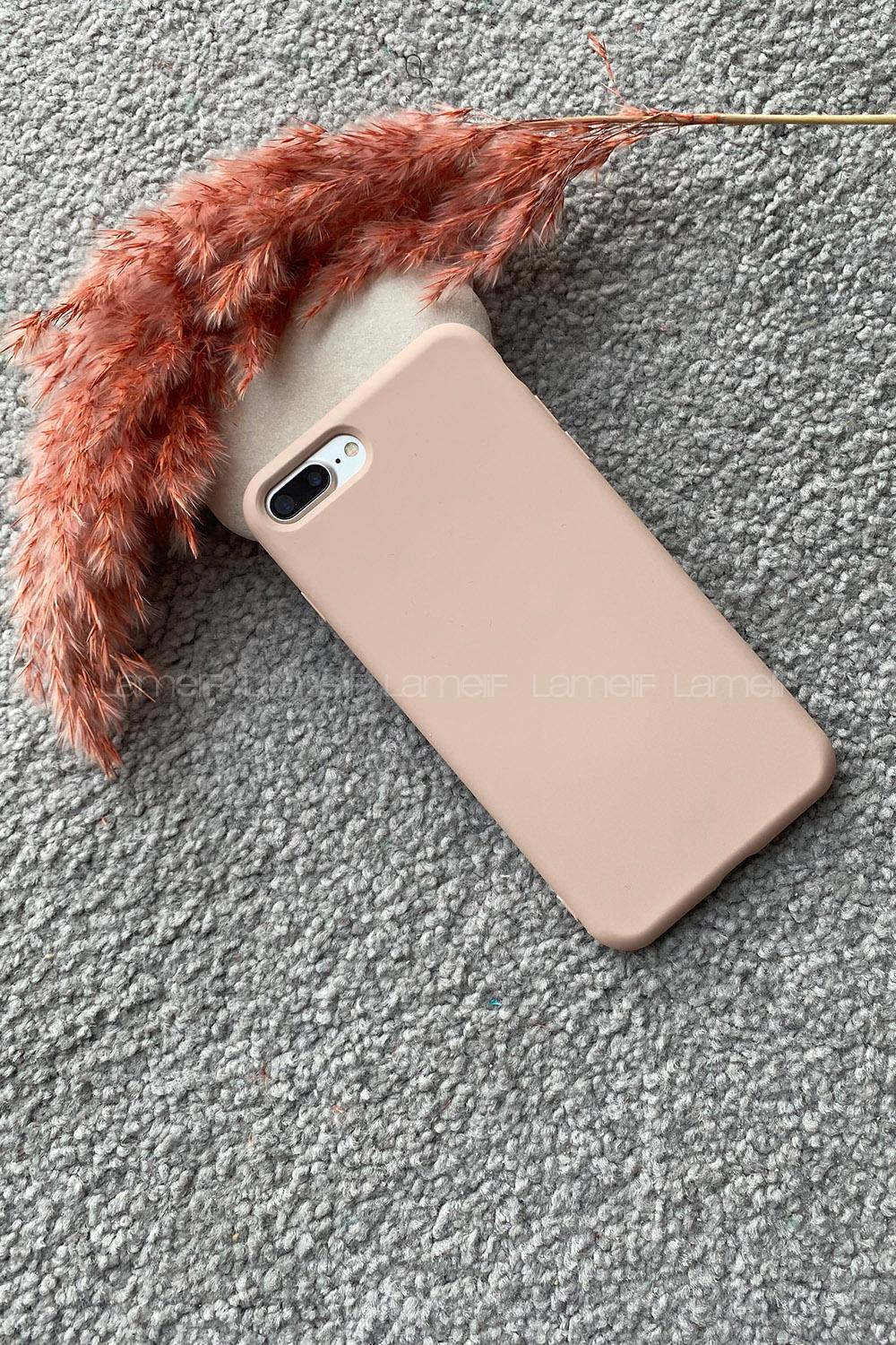 Modalamelif Iphone 7/8 Plus Nano Silikon Telefon Kılıfı Pudra