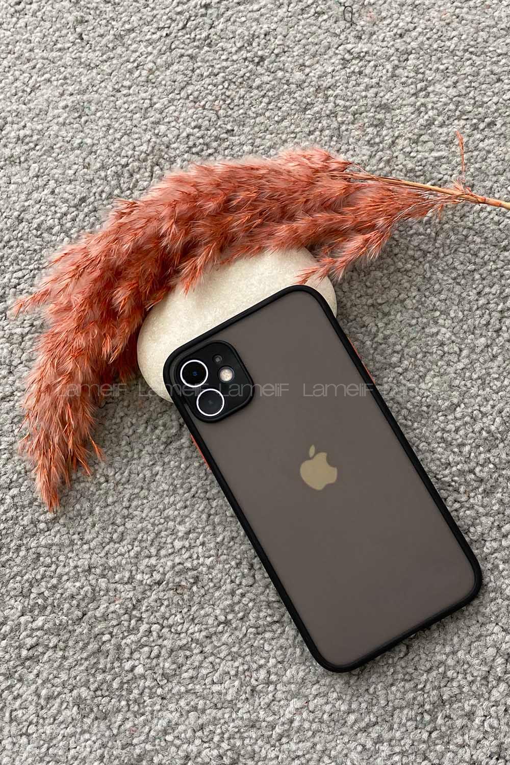 Modalamelif Iphone 11 Montreal Silikon Kılıf Siyah