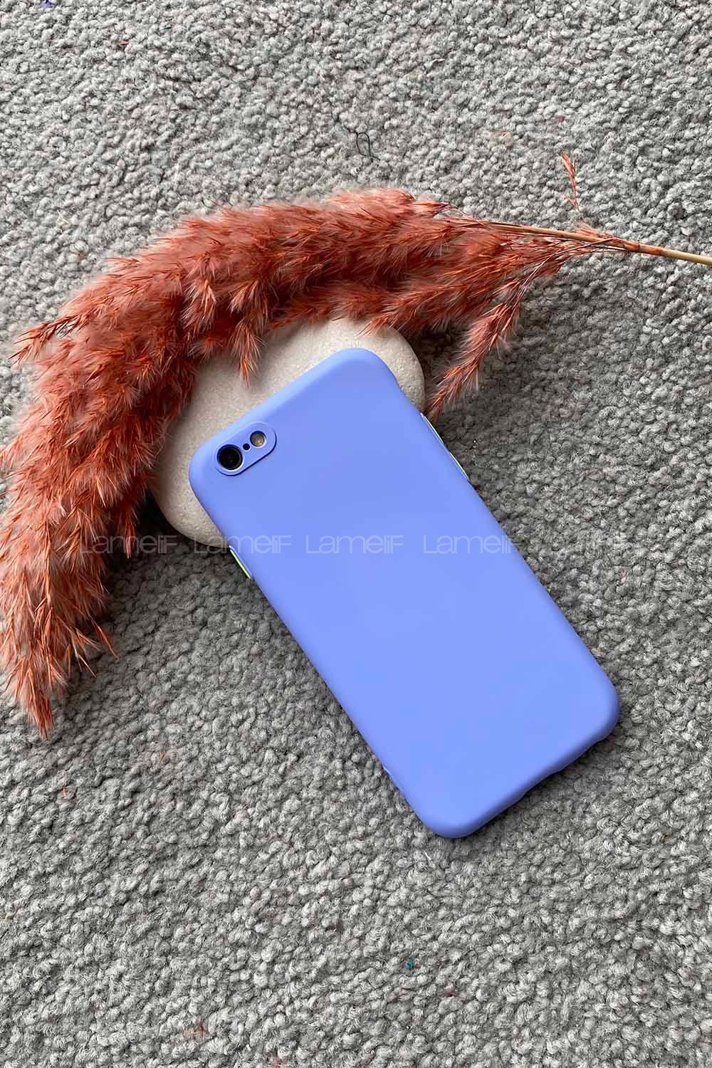 Modalamelif Iphone 6 Lansman Silikon Telefon Kılıfı Lila