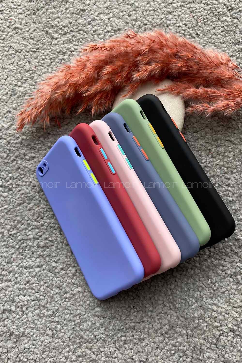 Modalamelif Iphone 6 Lansman Silikon Kılıf Siyah