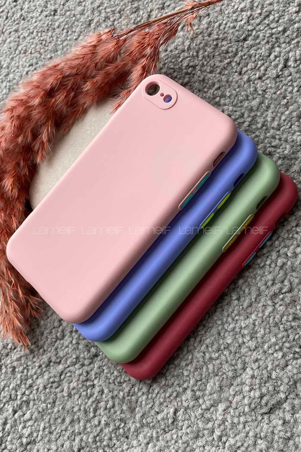 Modalamelif ıPhone 6 Plus Lansman Silikon Telefon Kılıfı Gül Kurusu