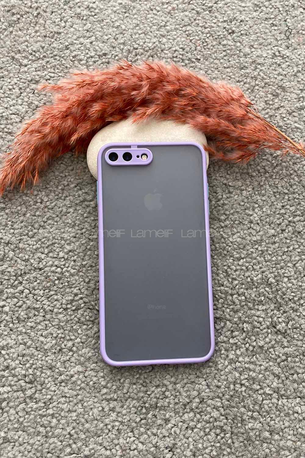 Modalamelif Iphone 7/8 Plus Montreal Silikon Kılıf Lila