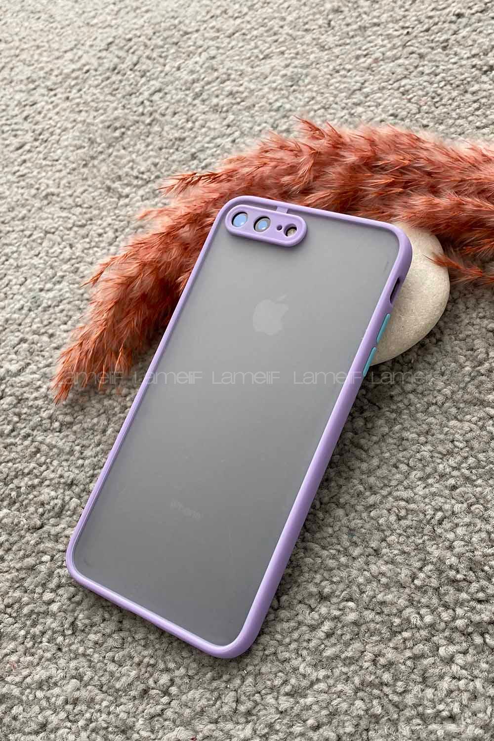 Modalamelif Iphone 7/8 Plus Montreal Silikon Kılıf Lila