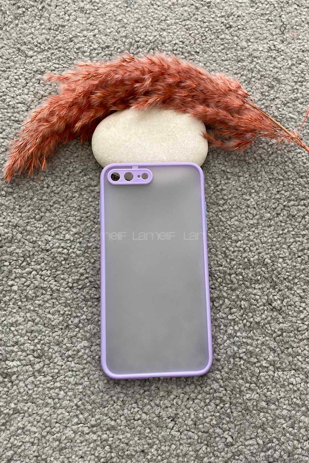 Modalamelif Iphone 7/8 Plus Montreal Silikon Kılıf Lila