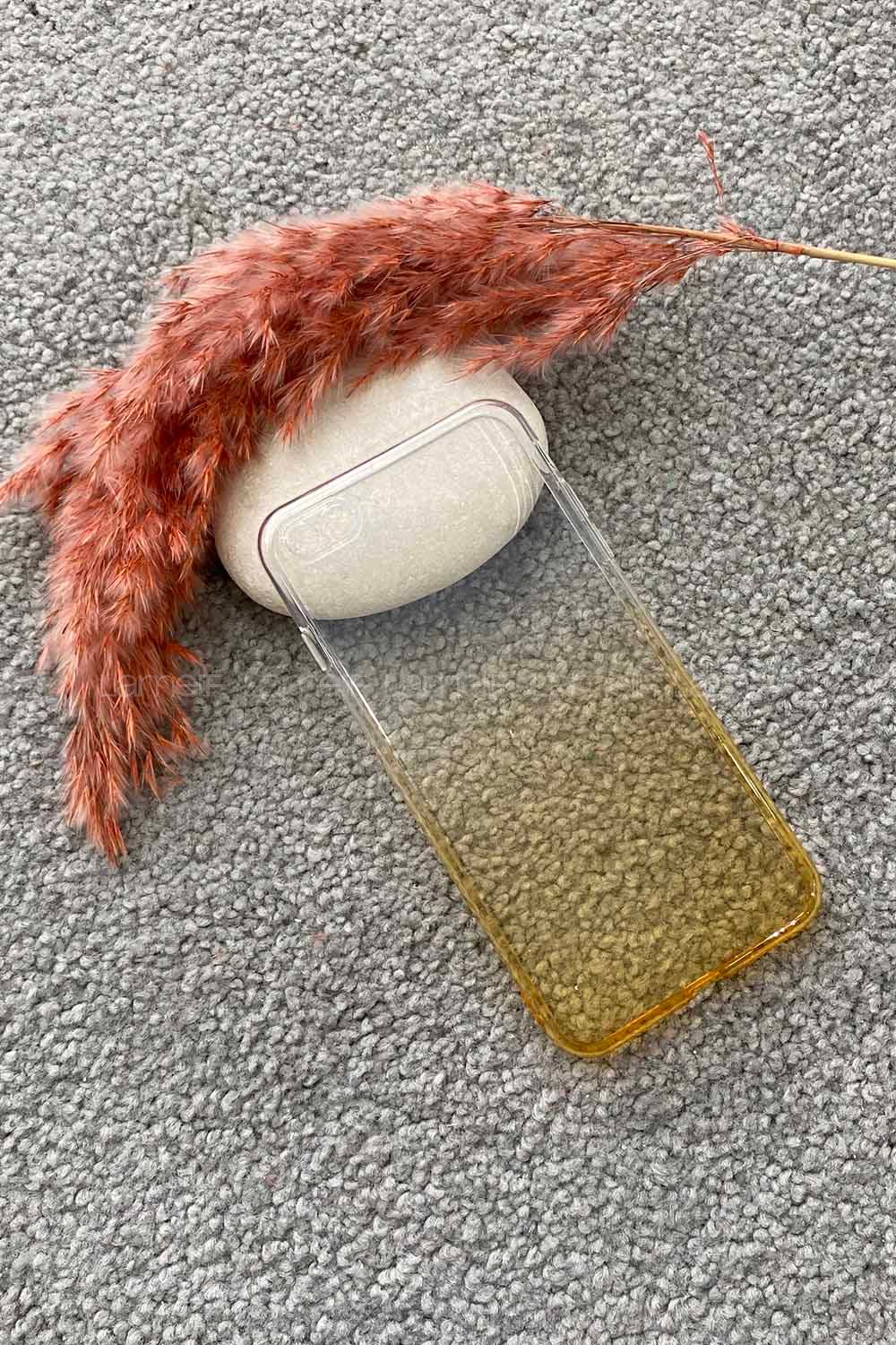 Modalamelif Iphone 7/8 Plus Uyumlu Lux Çift Renkli  Sılıkon Kılıf Sarı