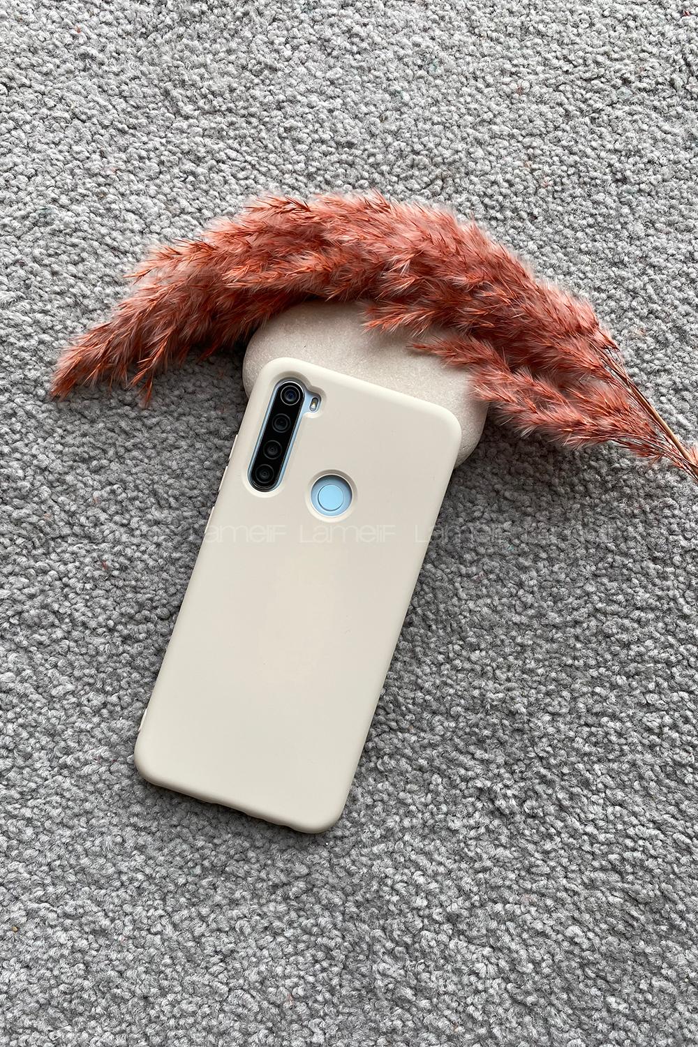 Modalamelif Redmi Note 8 Nano Kılıf Krem