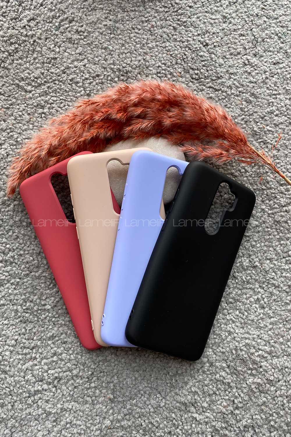 Modalamelif Redmi Note 8 Pro Nano Silikon Telefon Kılıfı Siyah