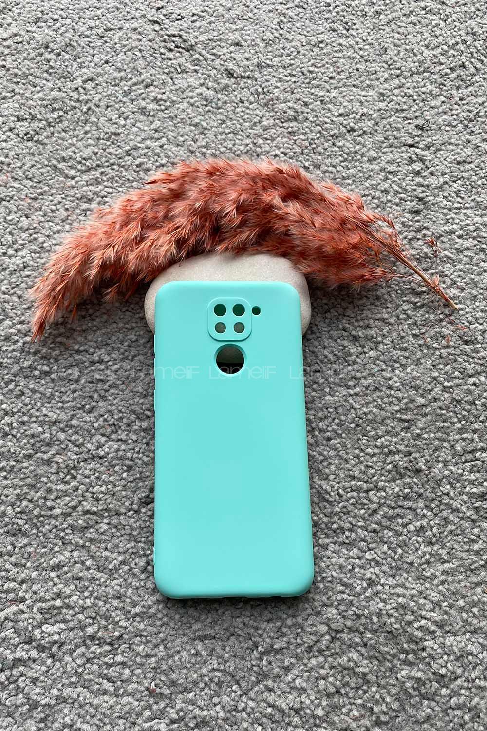 Modalamelif Redmi Note 9 Nano Silikon Telefon Kılıfı Su Yeşili