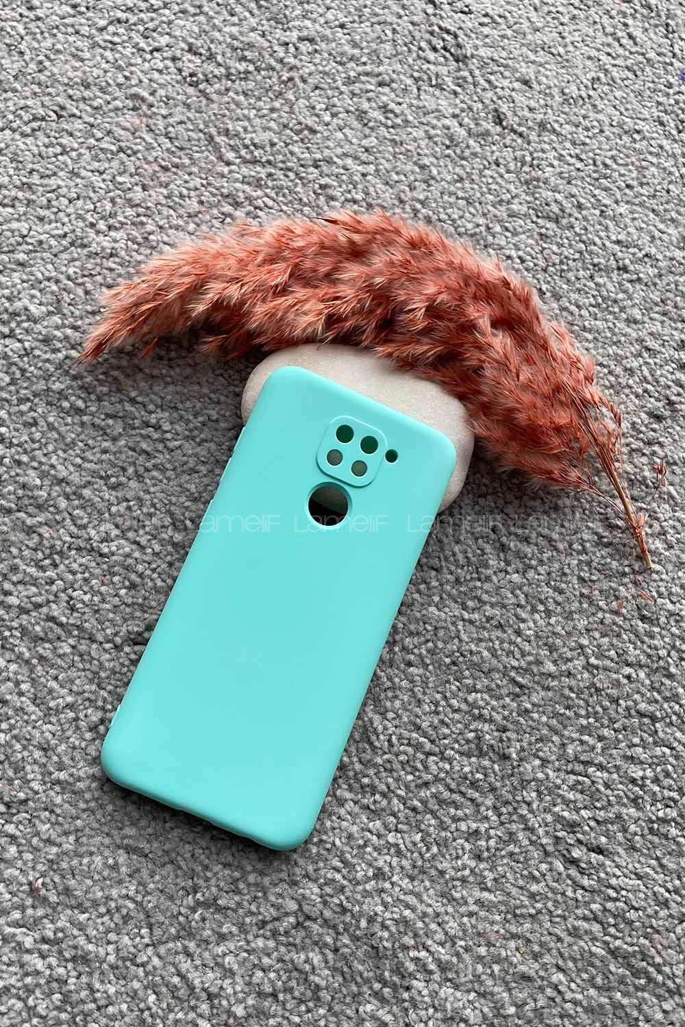 Modalamelif Redmi Note 9 Nano Silikon Telefon Kılıfı Su Yeşili