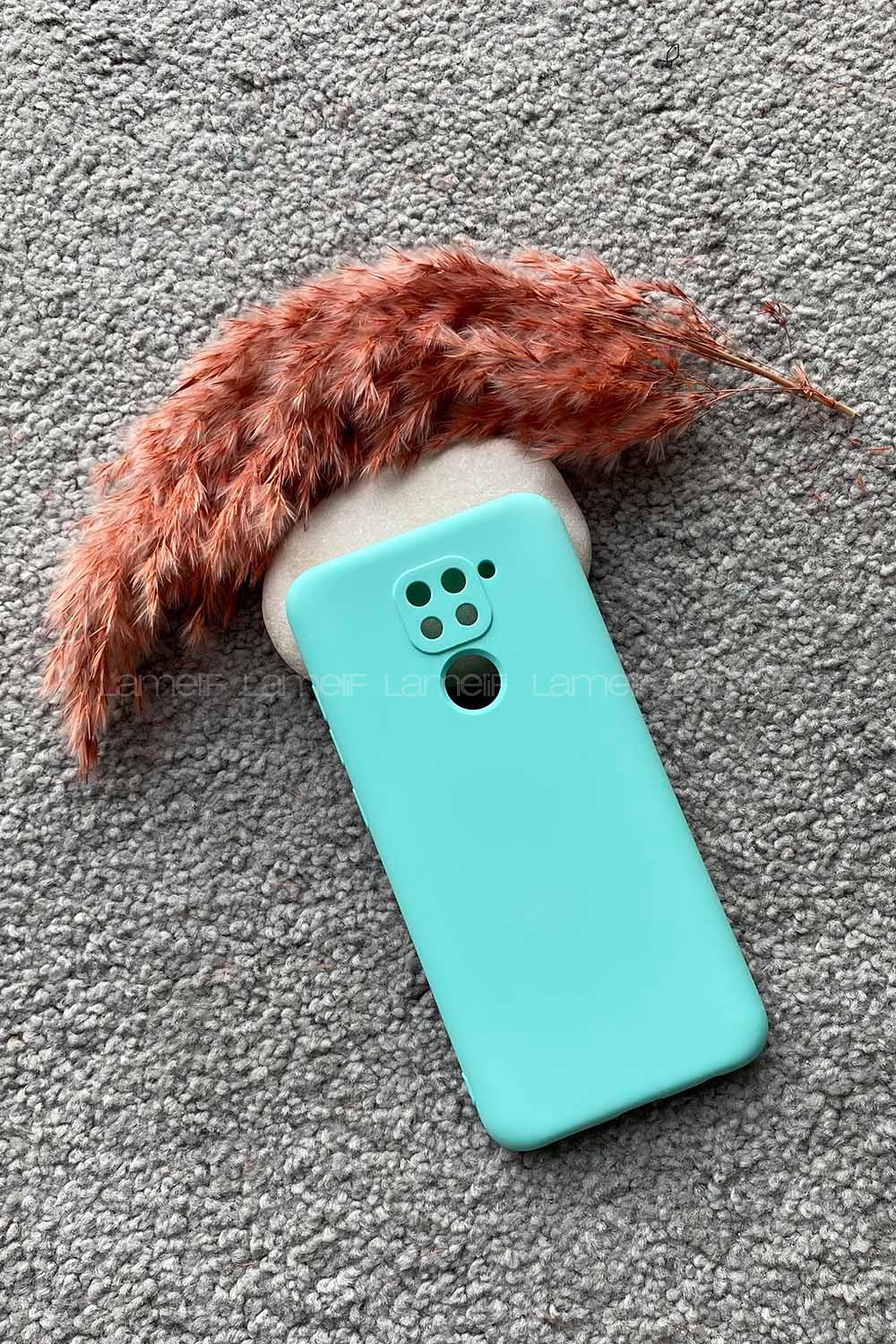 Modalamelif Redmi Note 9 Nano Silikon Telefon Kılıfı Su Yeşili