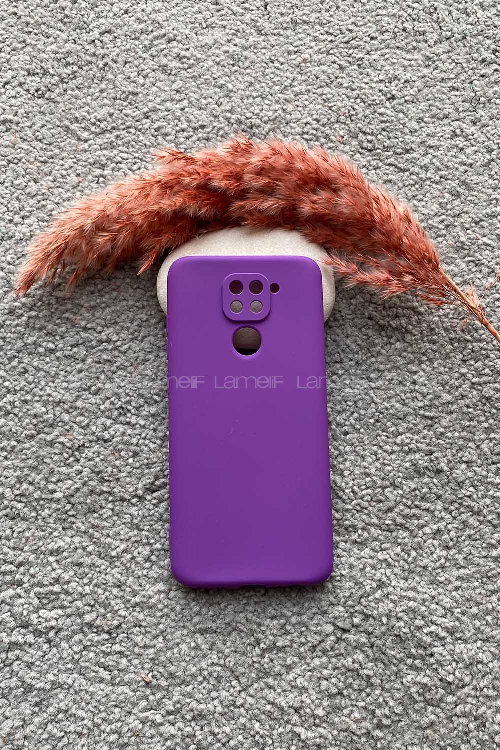 Modalamelif Redmi Note 9 Premium Telefon Kılıfı Mor