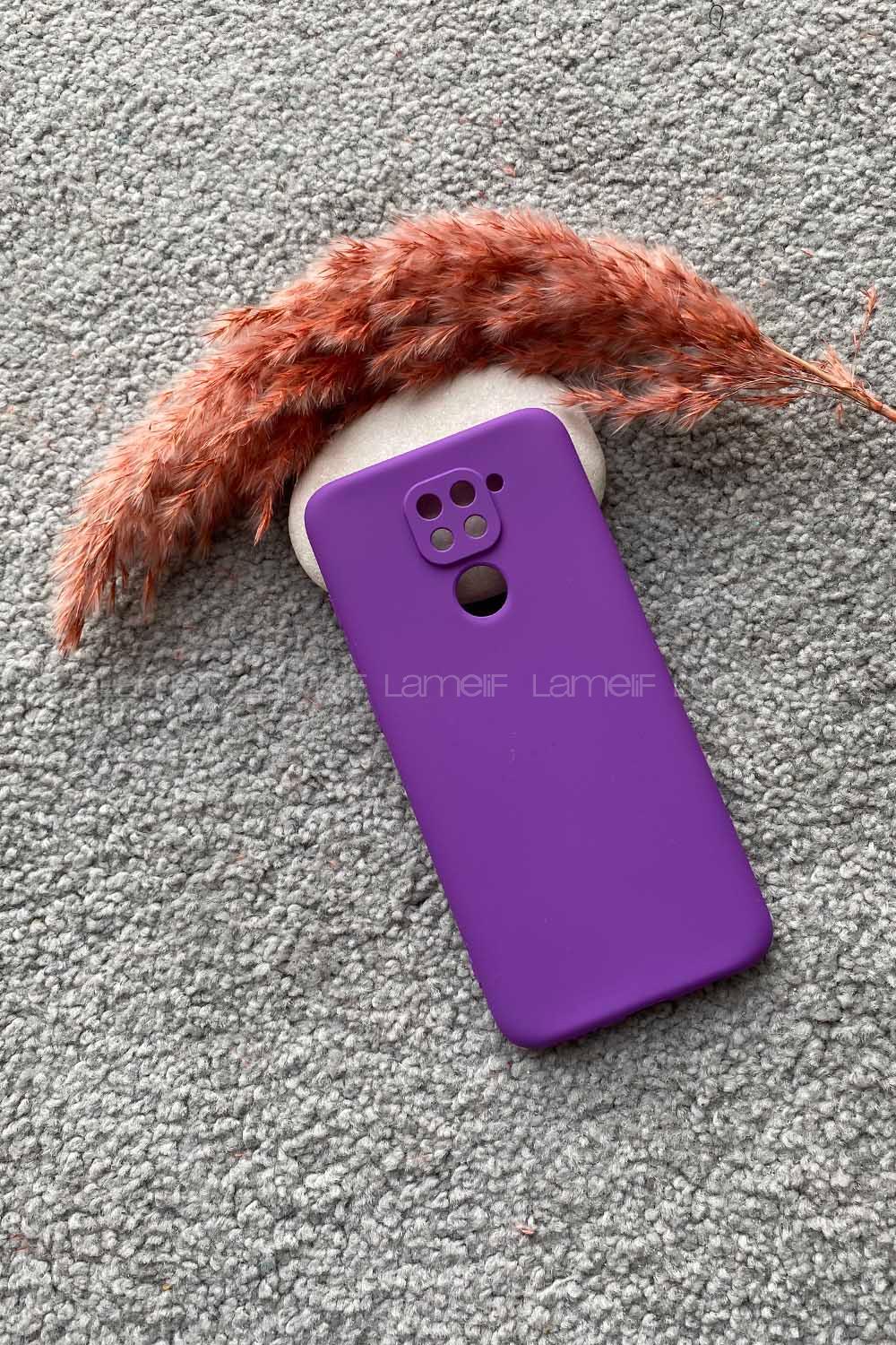 Modalamelif Redmi Note 9 Premium Telefon Kılıfı Mor