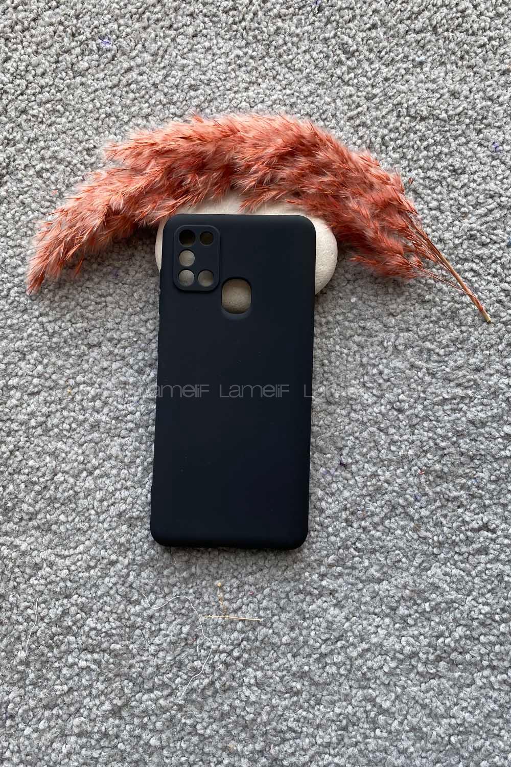 Modalamelif Samsung A21 S Model Piremium Kılıf Siyah