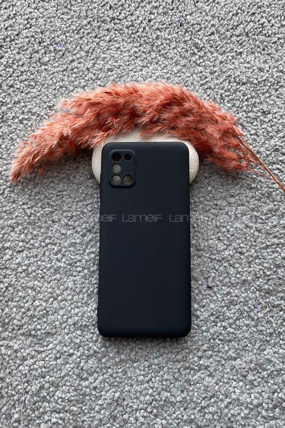 Modalamelif Samsung A31 Model Premium Kılıf Siyah