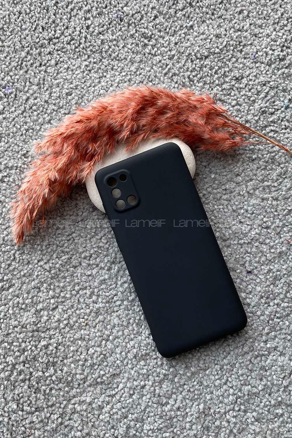 Modalamelif Samsung A31 Model Premium Kılıf Siyah