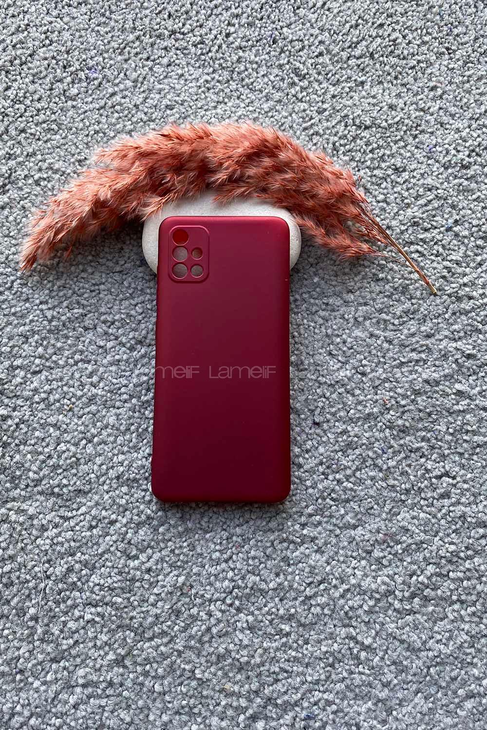 Modalamelif Samsung A51 Premium Telefon Kılıfı Kiremit