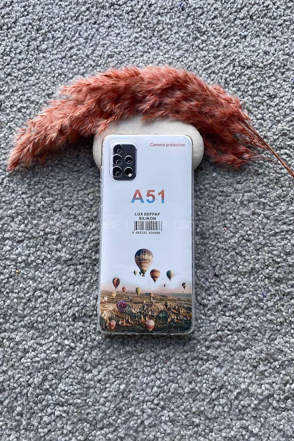 Modalamelif Samsung A51 Premium Kılıf Lux Seffaf