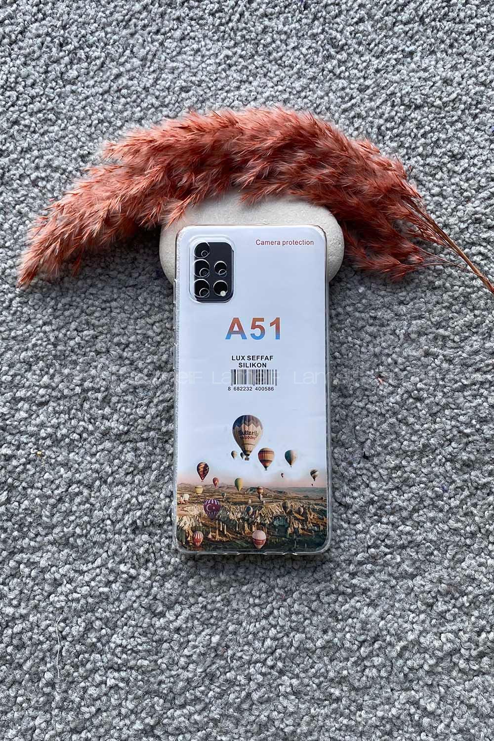 Modalamelif Samsung A51 Premium Kılıf Lux Seffaf