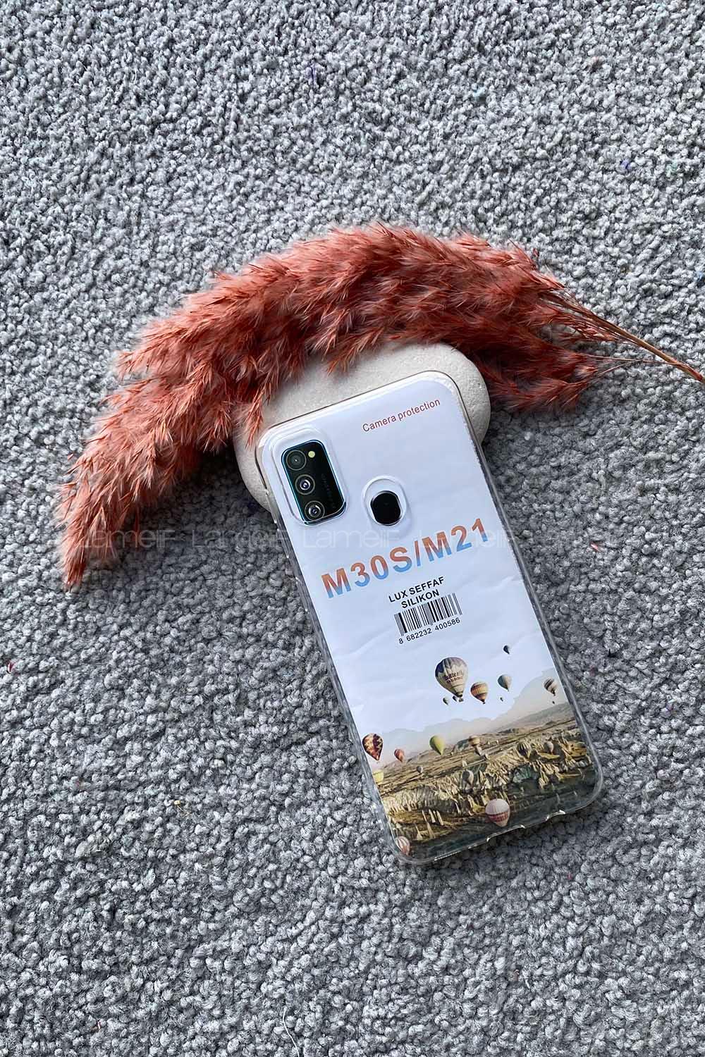 Modalamelif Samsung M30S/M21 Lux Şeffaf Silikon Telefon Kılıfı