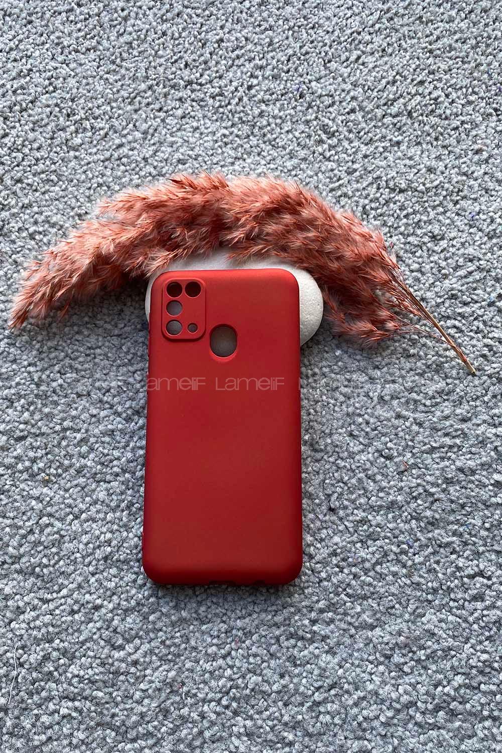 Modalamelif Samsung M31 Premium Kılıf Kiremit