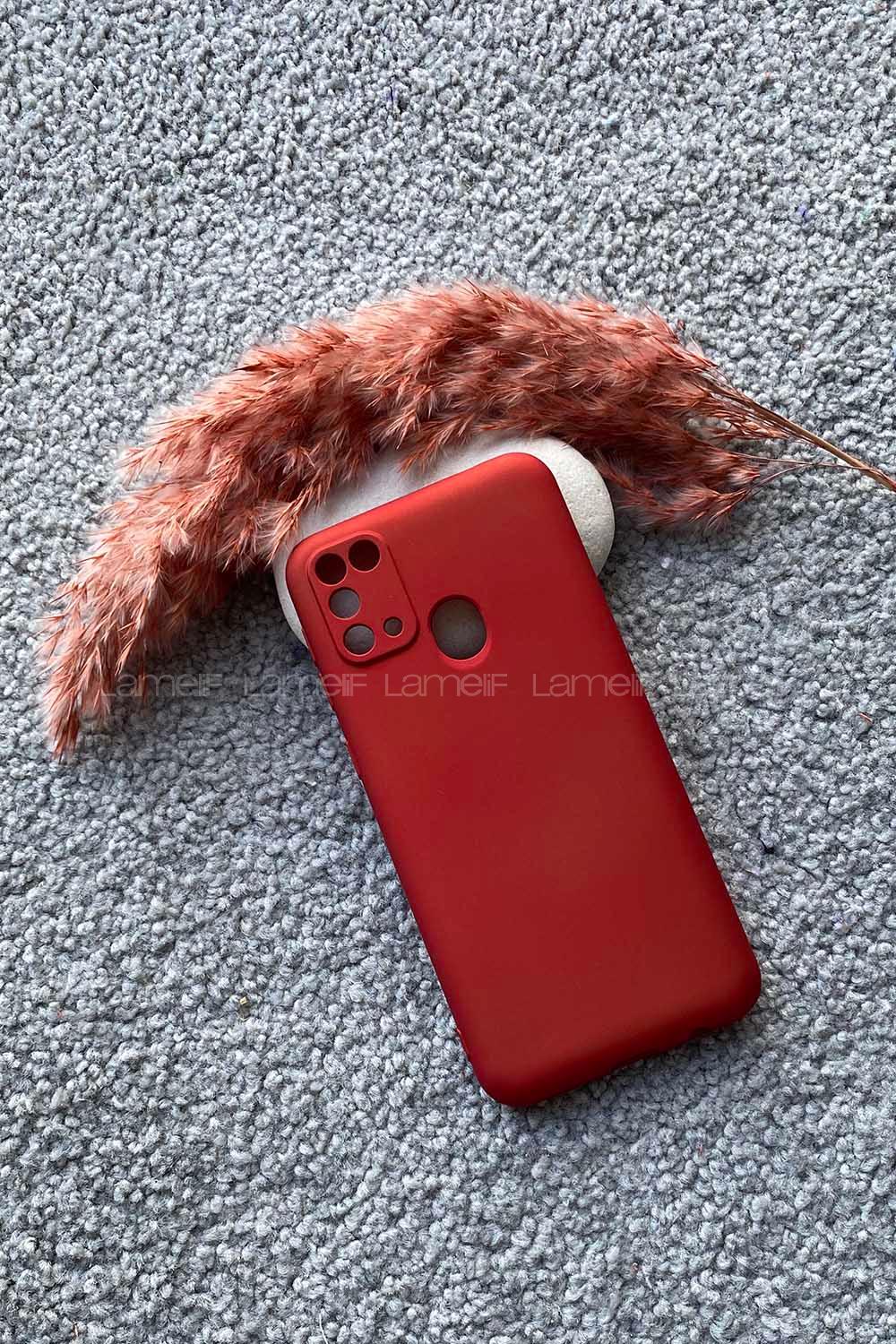 Modalamelif Samsung M31 Premium Kılıf Kiremit