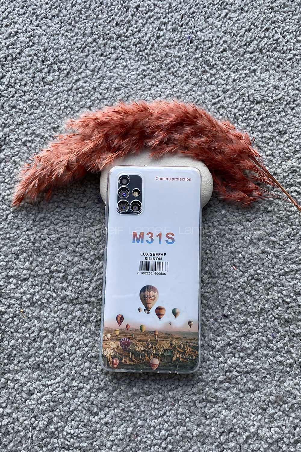 Modalamelif Samsung M31S Lux Şeffaf Silikon Telefon Kılıfı