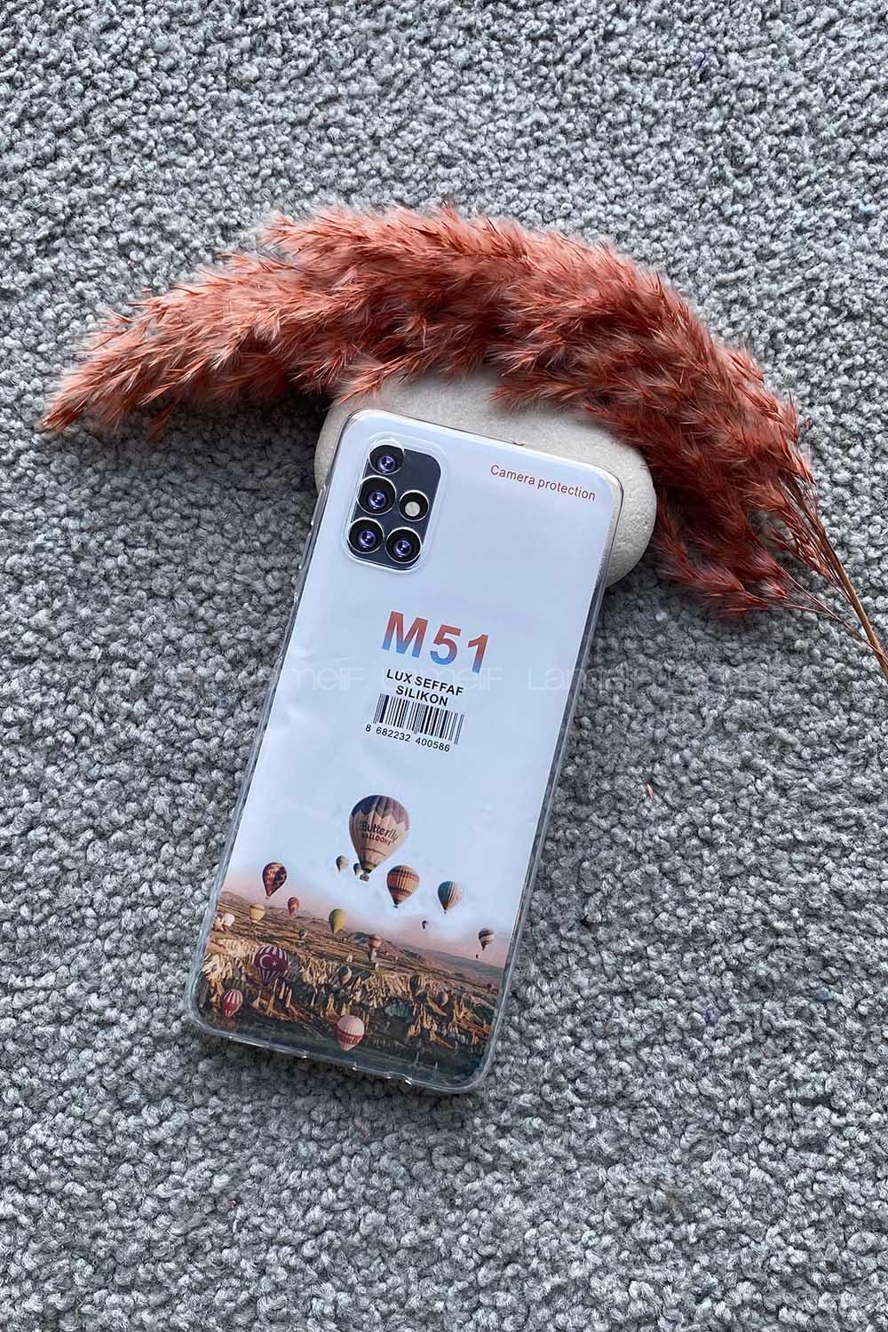 ModlamelModalamelifSamsung M51 Lux Seffaf Kılıf