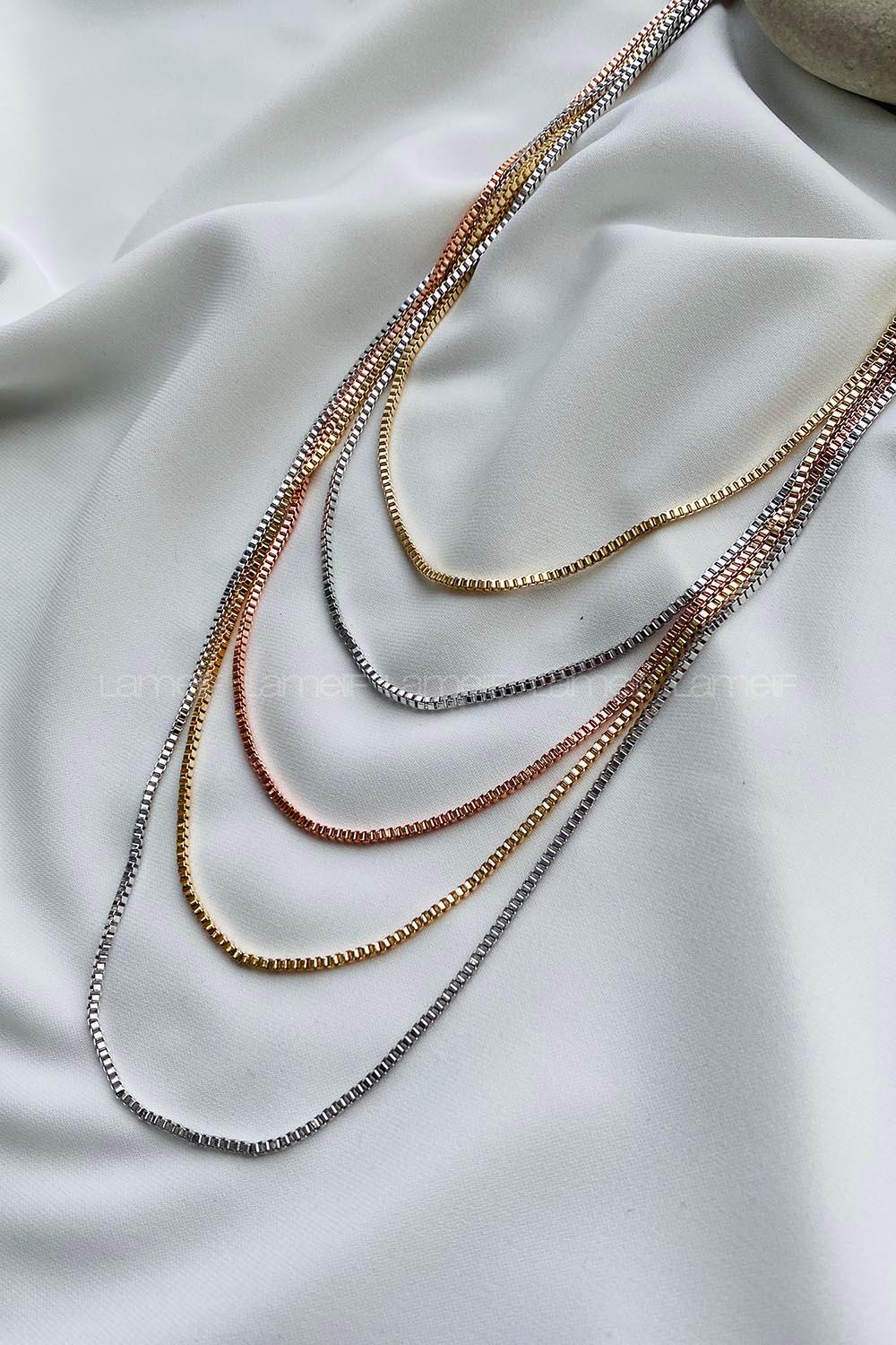 Modalamelif 5li Zincir Kolye