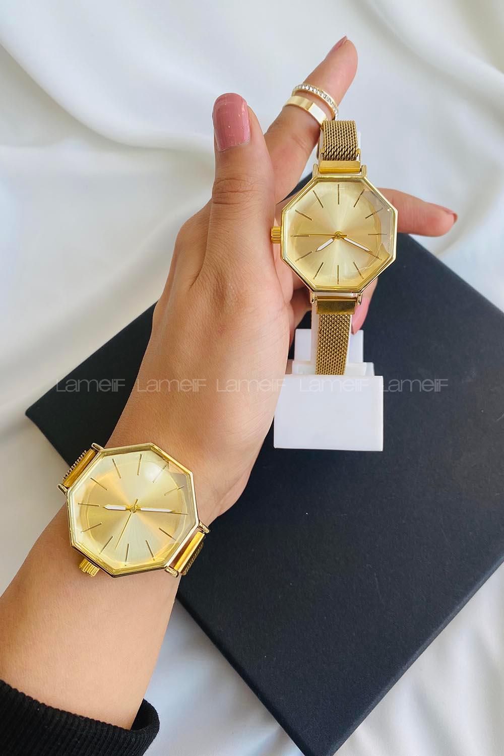 Modalamelif Çedi  Gold Saat