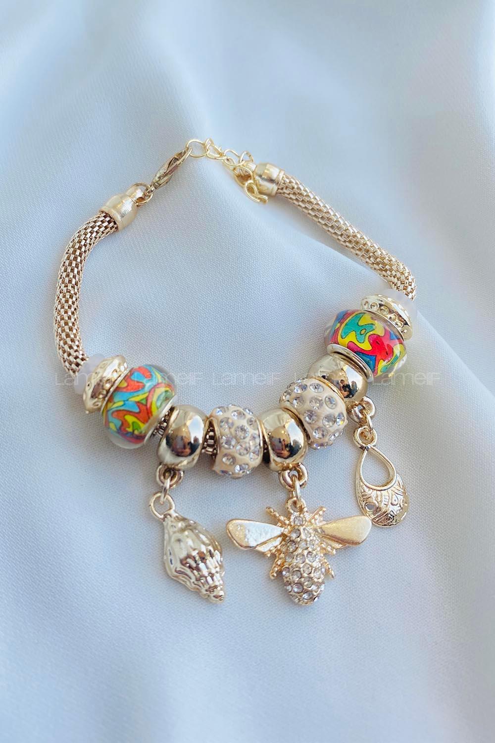 Modalamelif Arı Detay Pandora Bileklik