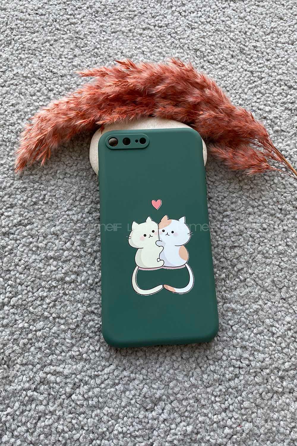 Modalamelif Iphone 7/8 Plus Kedicik Karikatür Kılıf