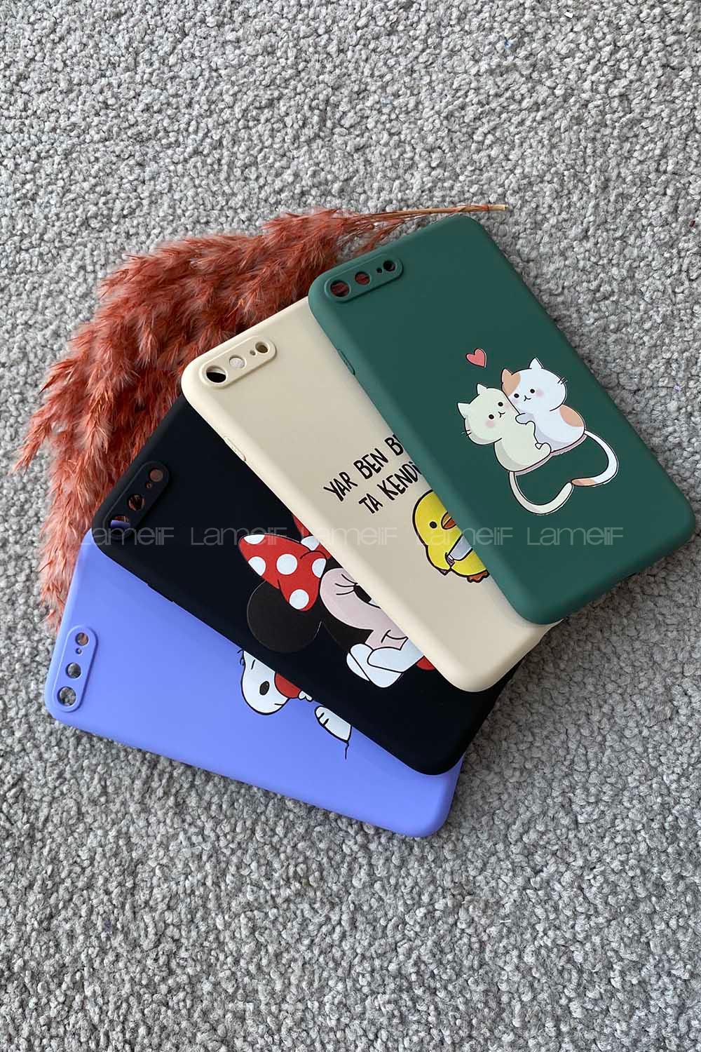 Modalamelif Iphone 7/8 Plus Kedicik Karikatür Kılıf