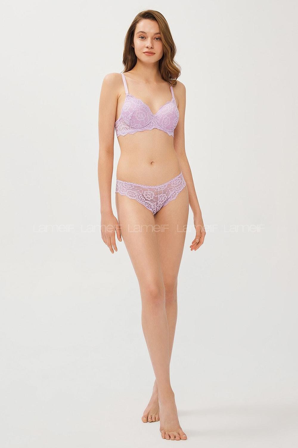 Modalamelif Dream Sütyen Dolu Takım Lila