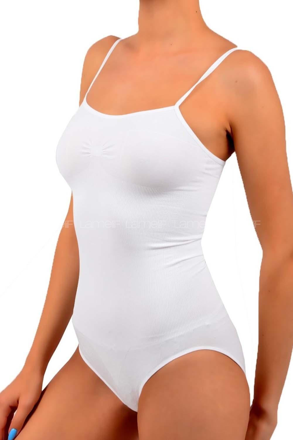 White Scoop Neck Zero Arm Unprinted Singlet