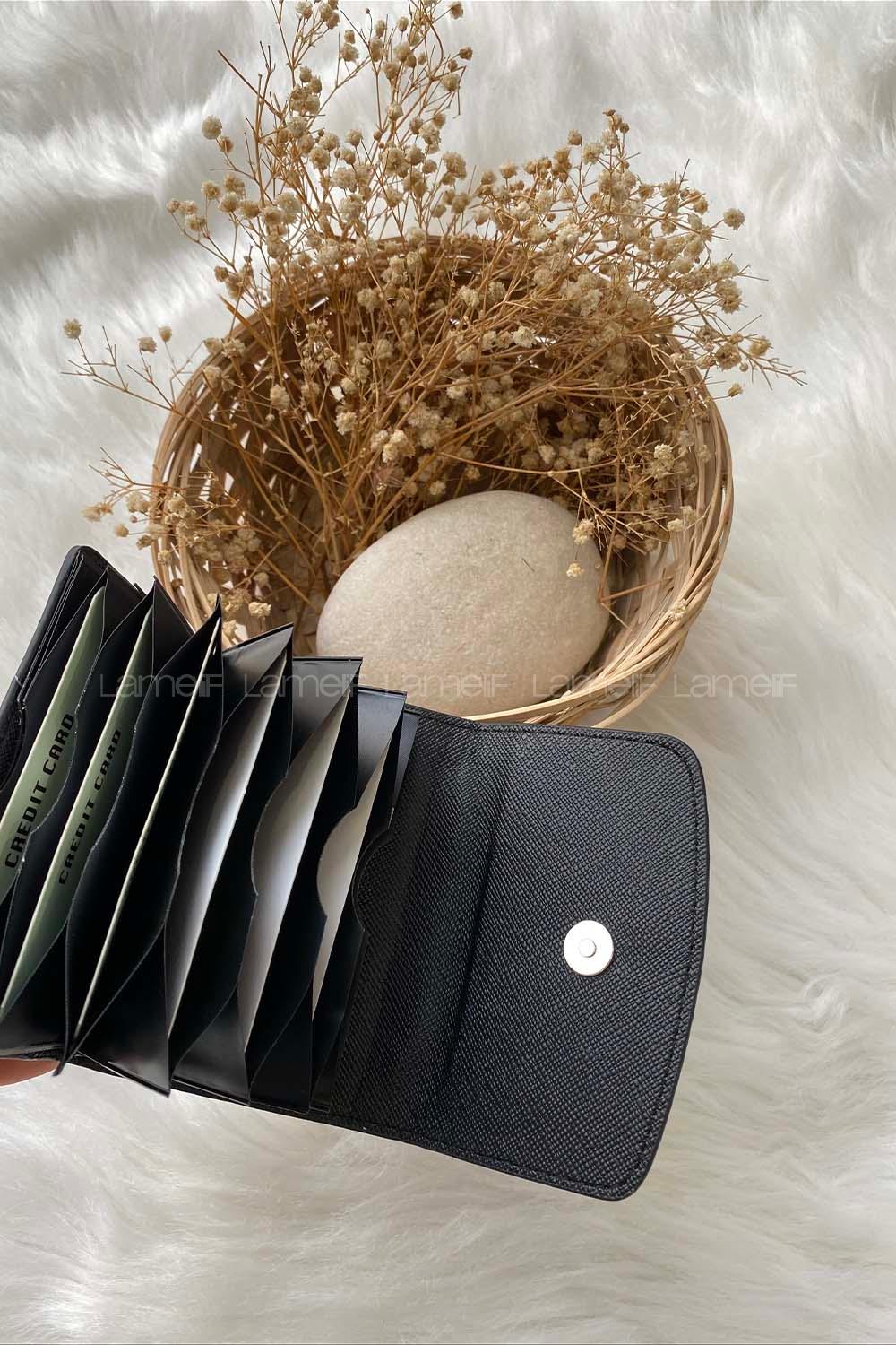 Modalamelif  Kapk kilitli Modern Kartlık Siyah