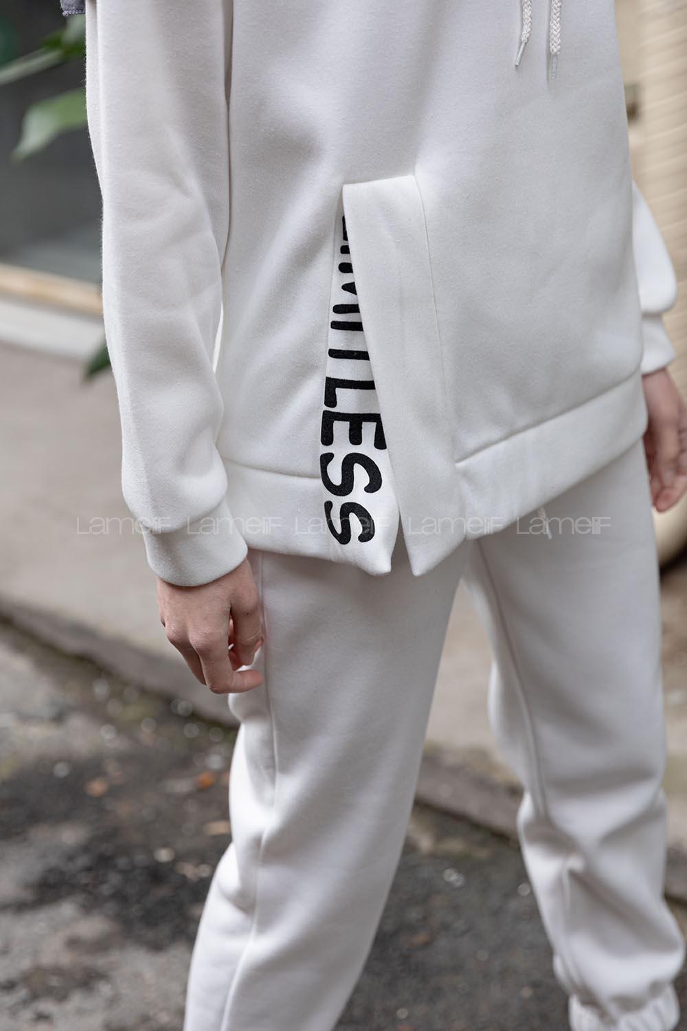 Modalamelif Limitless Baskılı İkili Takım Ekru