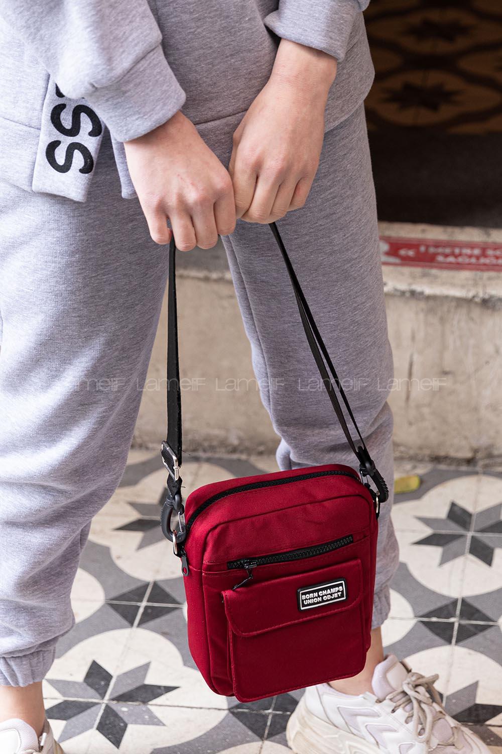 Modalamelif Union Model Bayan Çanta Bordo