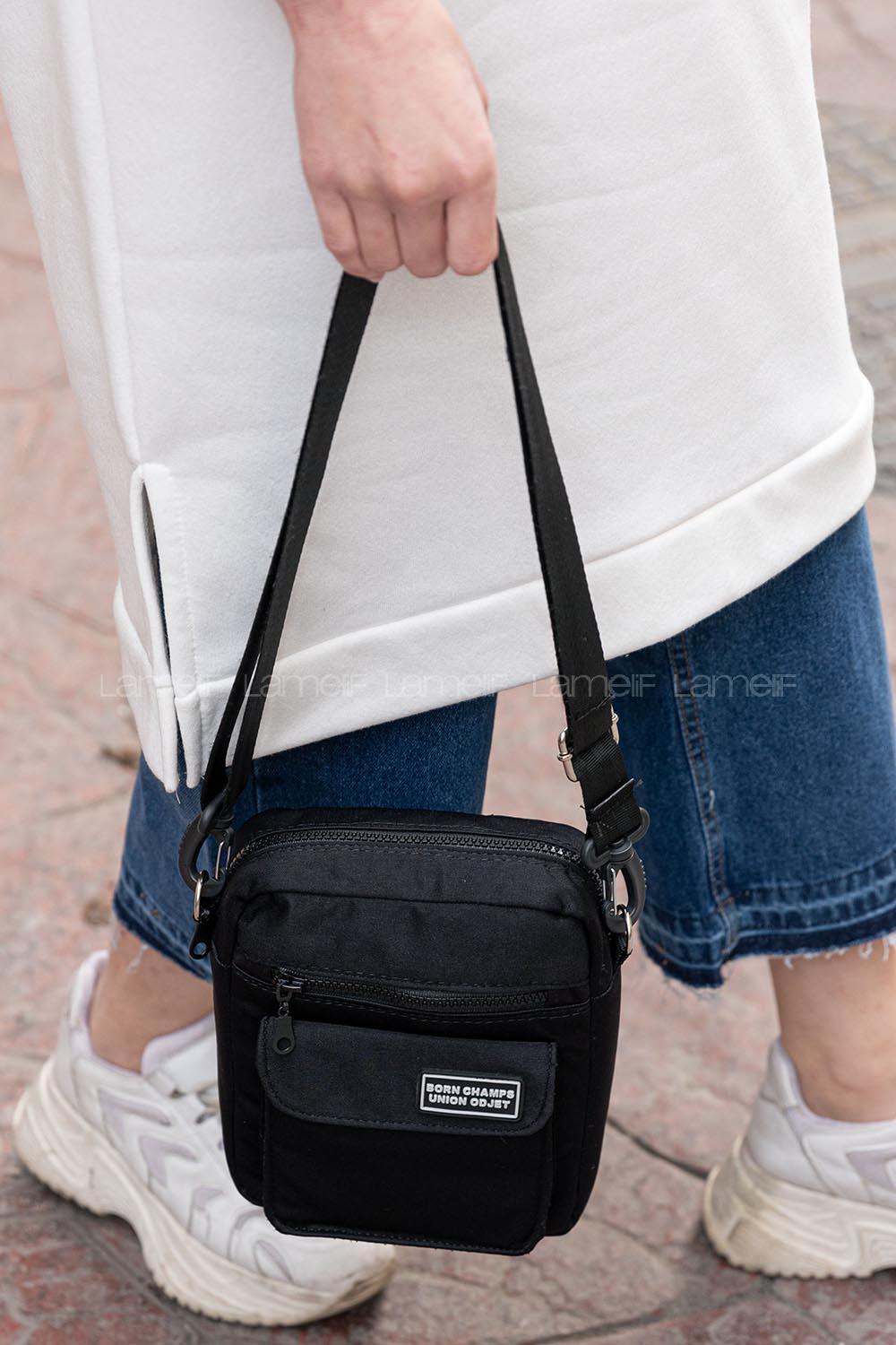 Lamelif Union Model Bayan Çanta Siyah