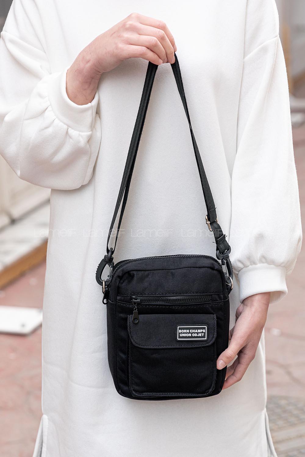 Lamelif Union Model Bayan Çanta Siyah