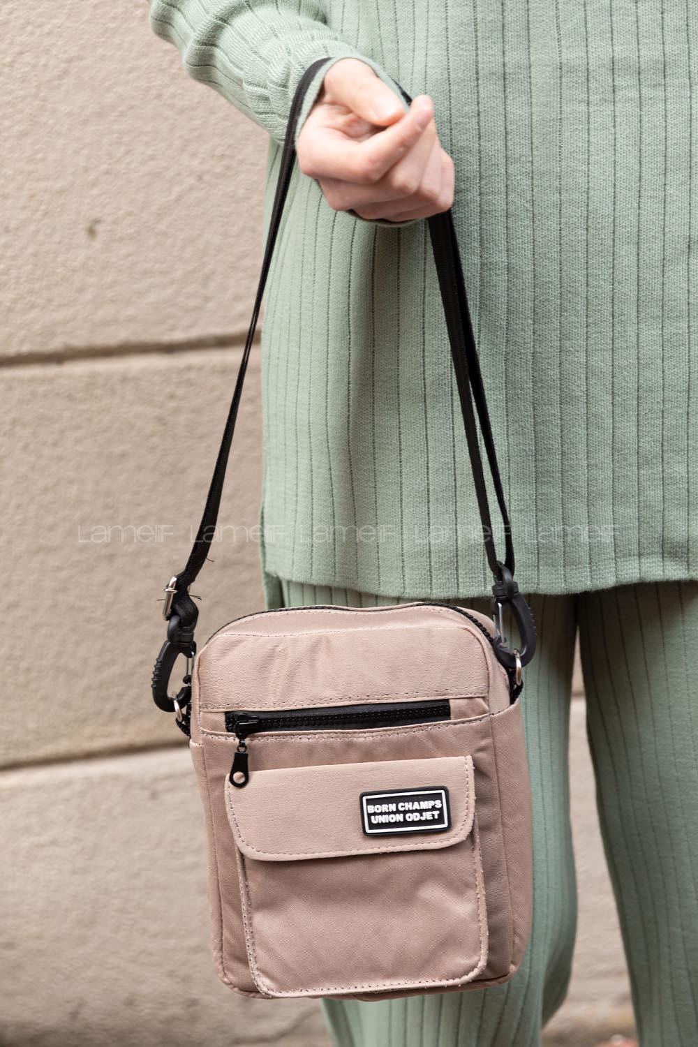 Mink Buckle Skin Hand Bag Bag