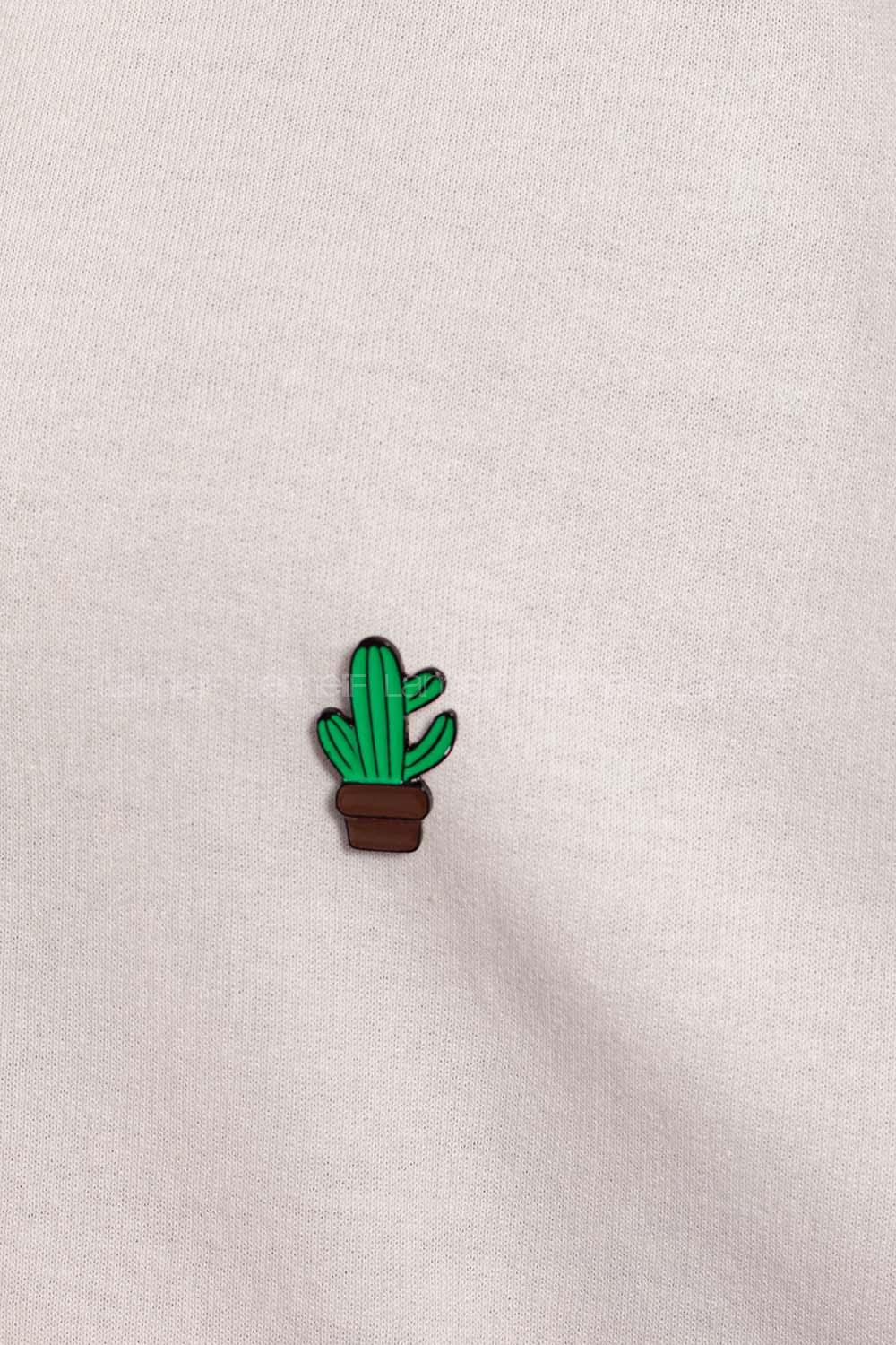 Green Iron Brooch