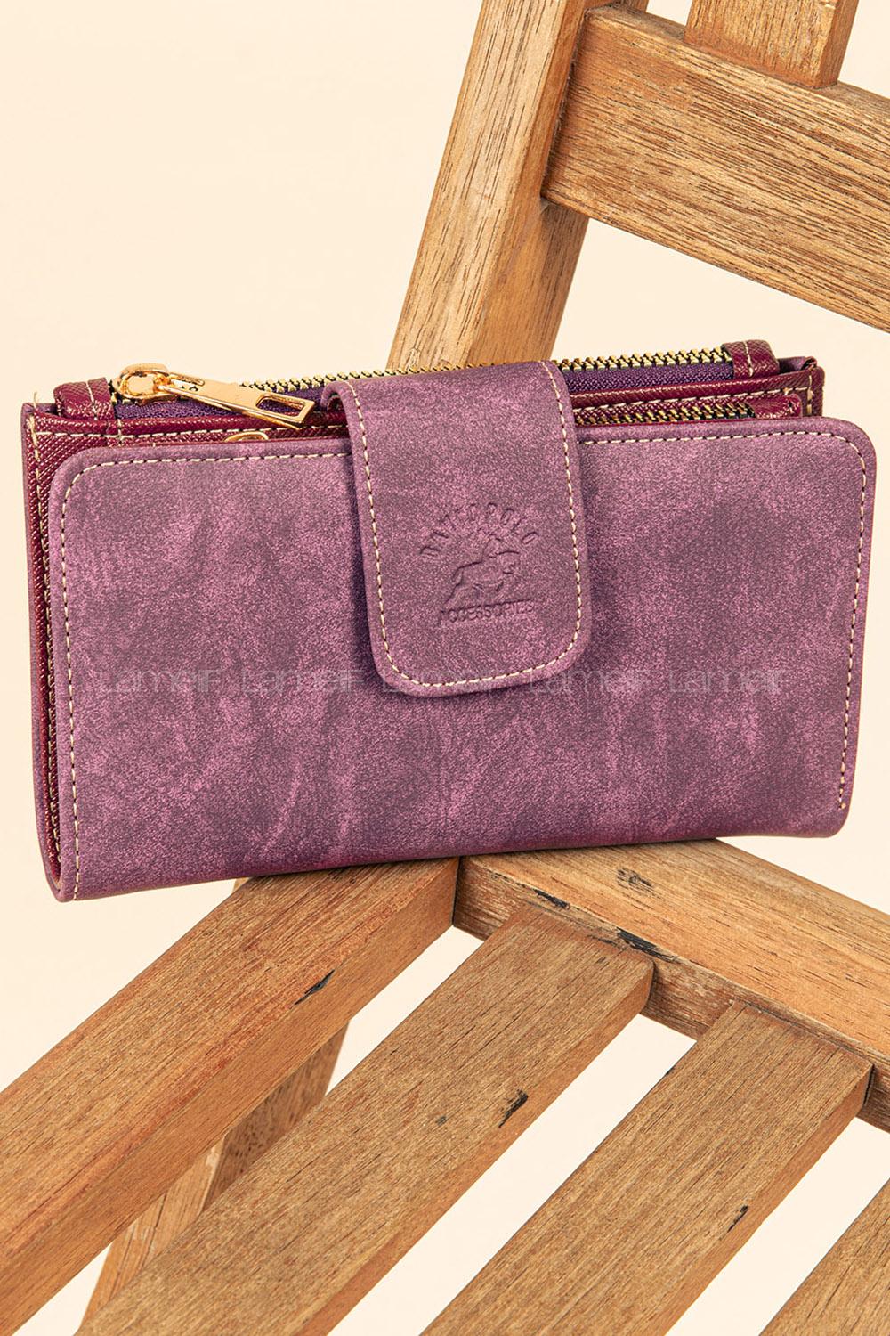 Modalamelif David Polo Cüzdan Mor