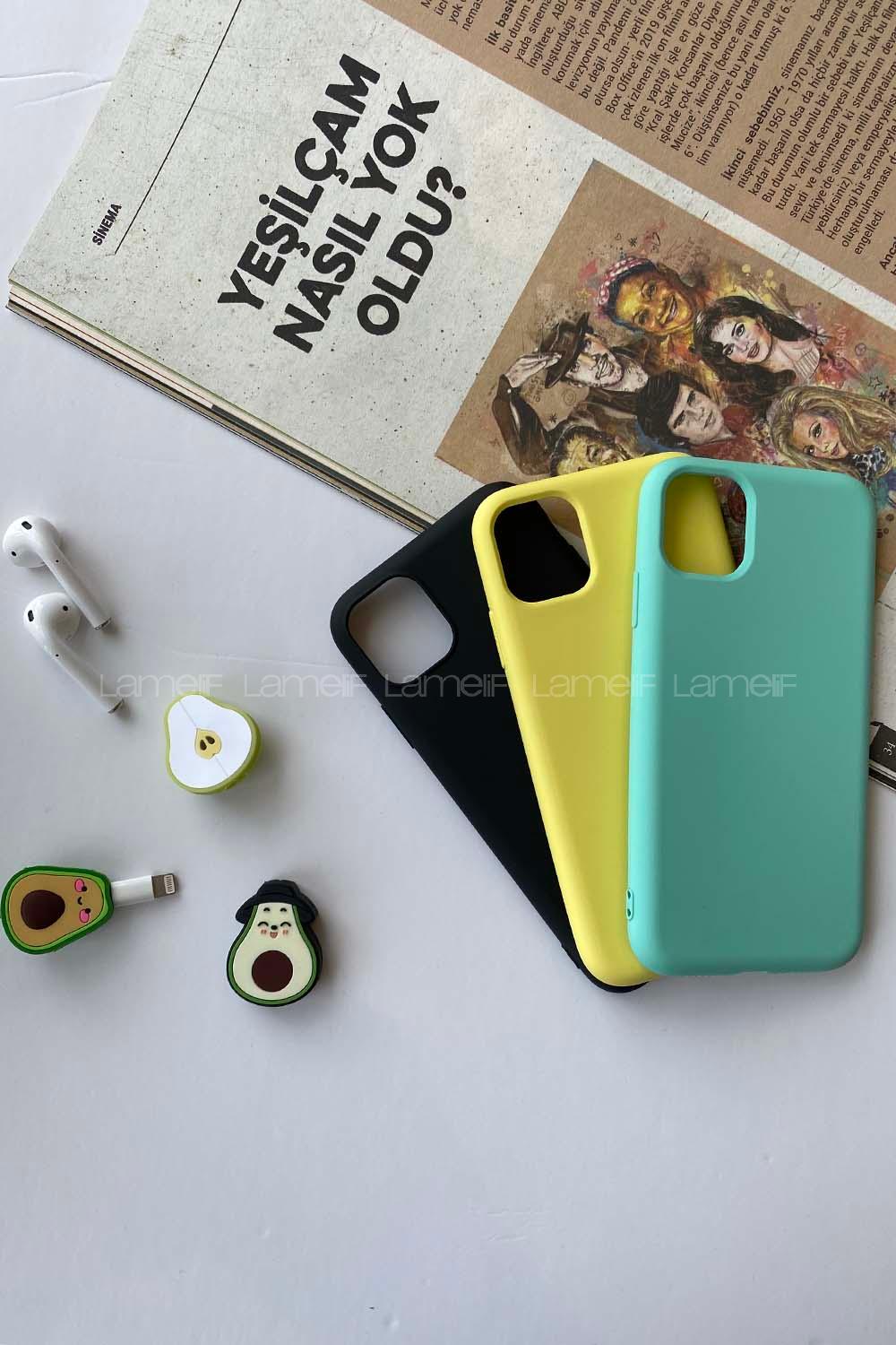 Modalamelif ıPhone 11 Nano Slikon Kılıf Siyah