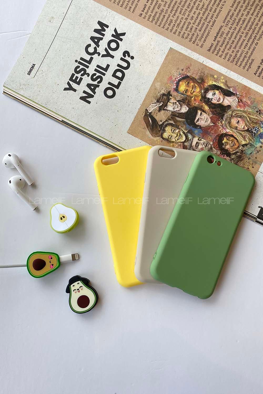 Modalamelif Iphone 6 Nano Slikon Kılıf Mint Yeşili