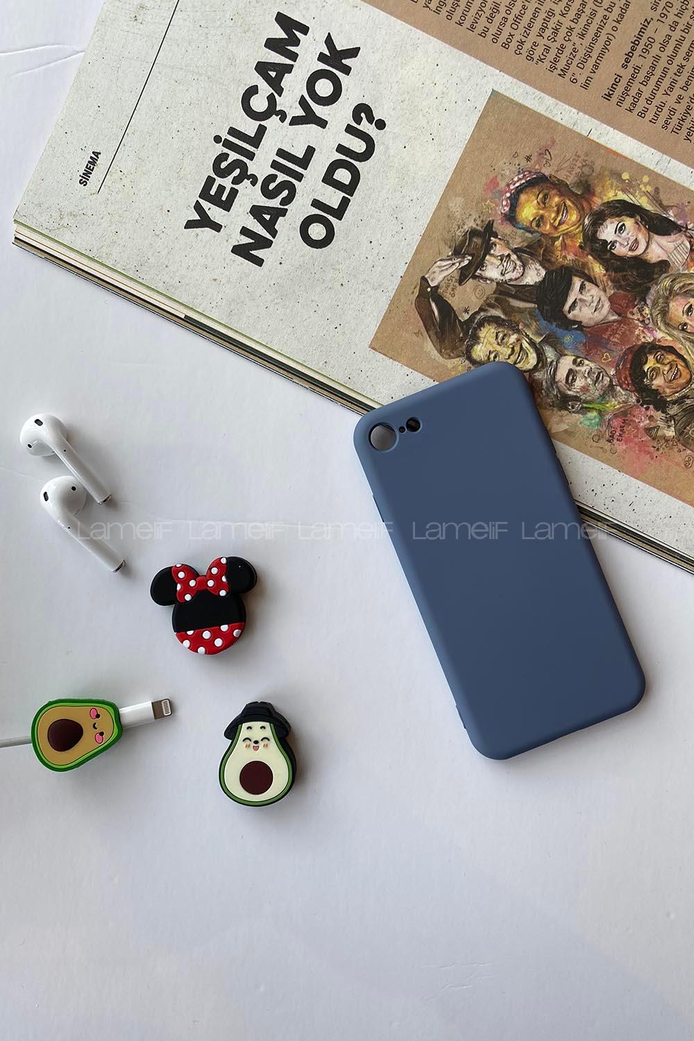 Modalamelif Iphone 7/8 Nano Slikon Kılıf Antrasit