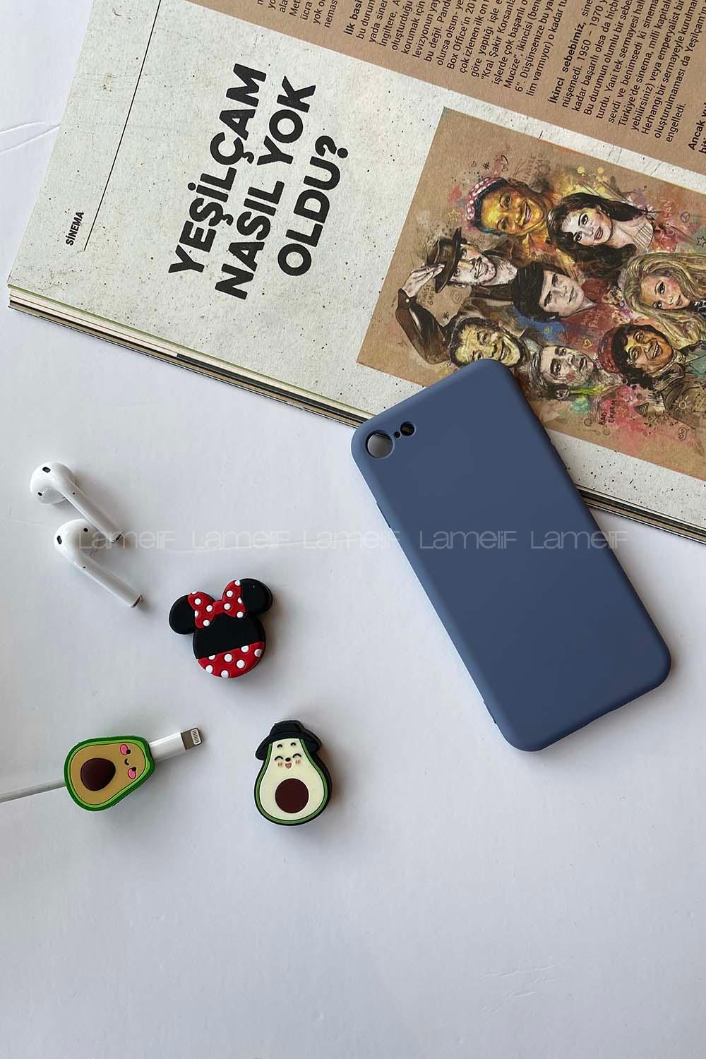 Modalamelif Iphone 7/8 Nano Slikon Kılıf Antrasit